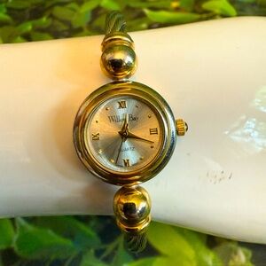 Gold and Silver Women's Watch
